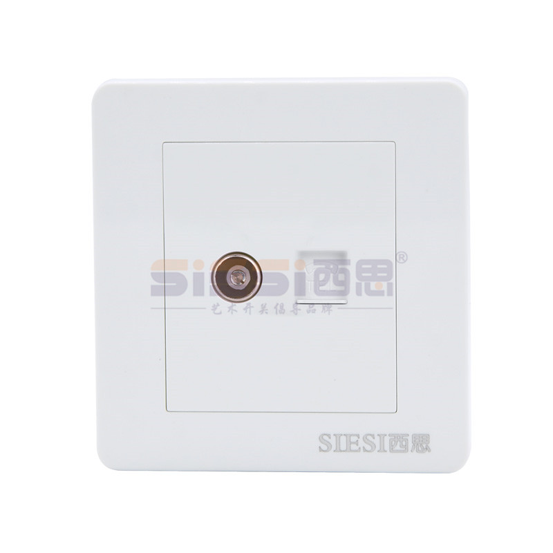 一位电视、电话插座